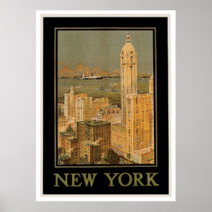 Poster New York de Glasgow