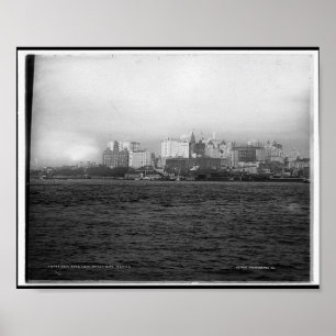 Poster New York de Governor's Island c1900