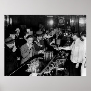 POSTER NEW YORK HAPPY HOUR 1946
