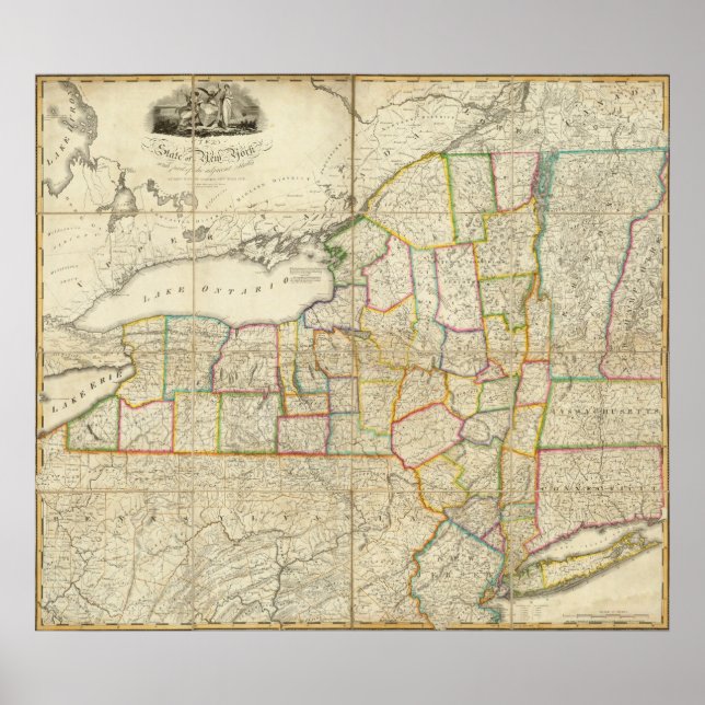 Poster New York, NY (Devant)