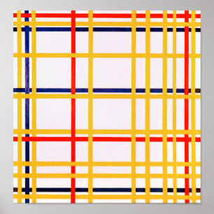 Poster New York Piet Mondrian