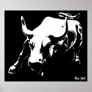 Poster New York Poster Cool New York Bull Souvenir
