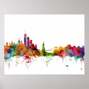 Poster New York Skyline