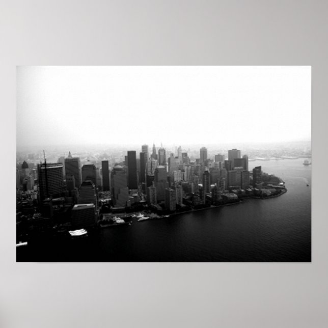 Poster New York Skyline (Devant)