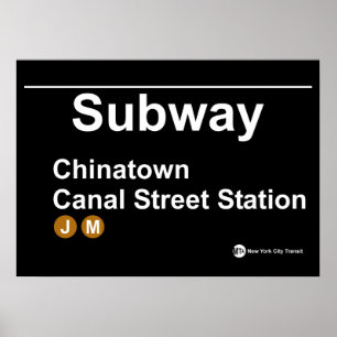 Poster New York Subway Station