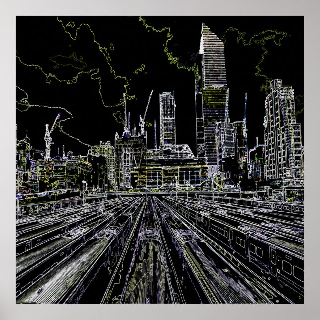 Poster New York tiré (Devant)