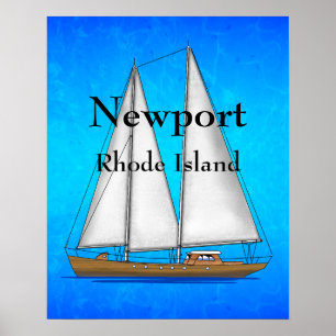 Poster Newport Rhode Island
