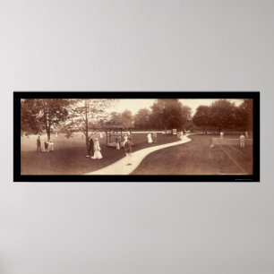 Poster Newport, RI Casino Photo 1902