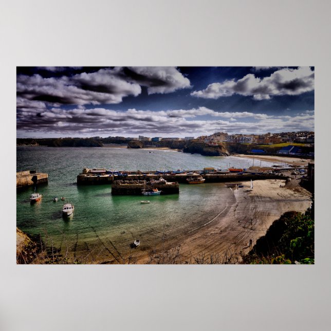 Poster Newquay (Devant)