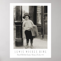 Newsboy à St Louis par Lewis Wickes Hine