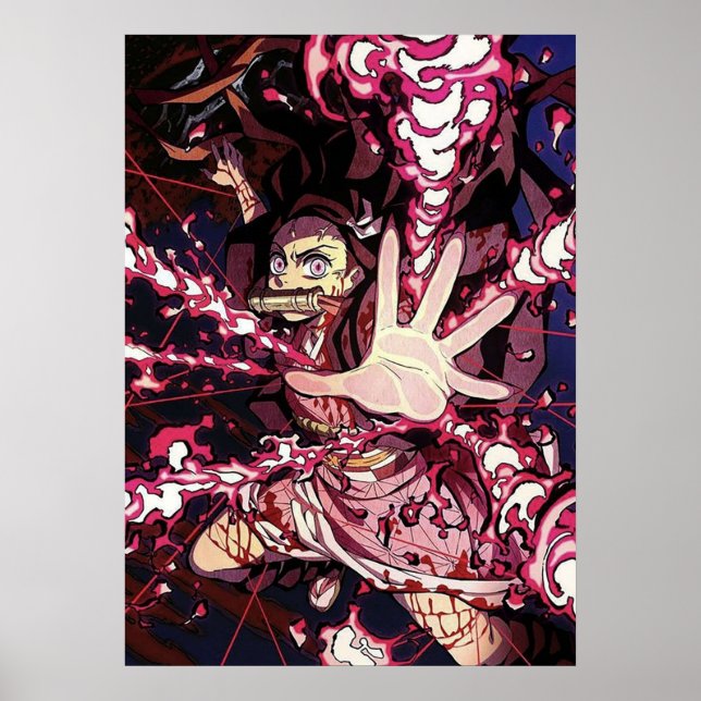 Poster Nezuko Demon Slayer (Devant)
