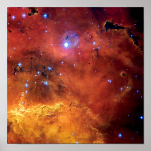 Poster NGC 2467 Nebula - Télescope spatial Hubble Photo