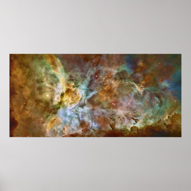 Poster NGC 3372 Carinae Nebula du Hubble (Devant)