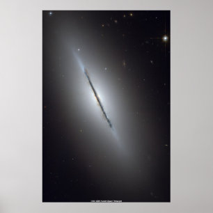 Poster NGC 5866, la galaxie de la broche