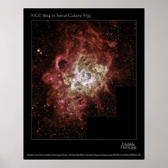 POSTER NGC 604 (Devant)