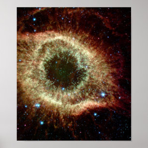 Poster NGC 7293 L'Helix Nebula NASA