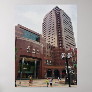 Poster Ngee Ann City Centre commercial Singapour