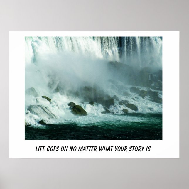Poster Niagara Falls. (Devant)