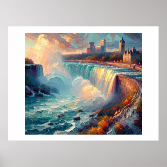 Poster Niagara Falls Canada (Devant)