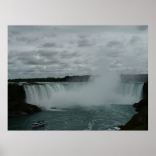 Poster Niagara Falls Canada, avec Maid of the Mist