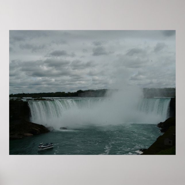 Poster Niagara Falls Canada, avec Maid of the Mist (Devant)