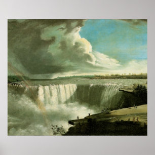 Poster Niagara Falls From Table Rock par John Vanderlyn