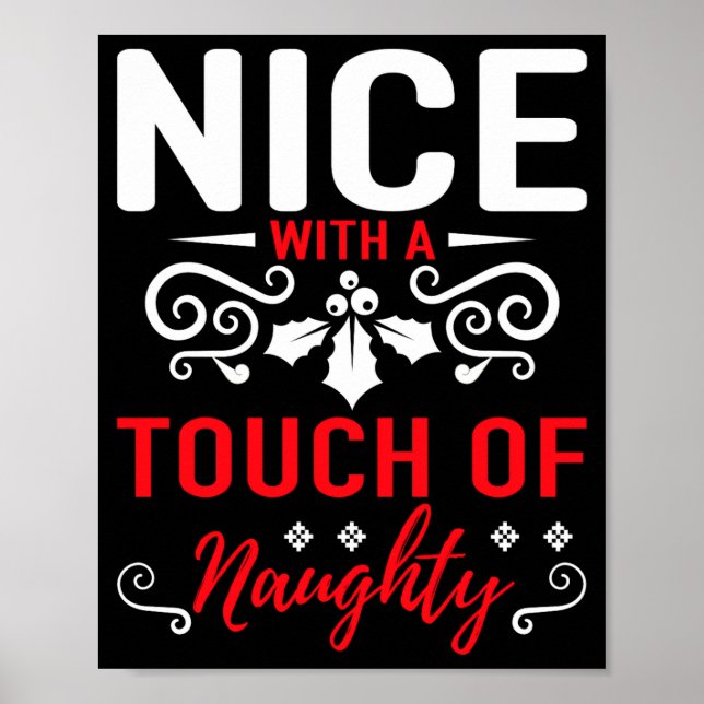 Poster Nice With A Touch Of Naughty  (Devant)