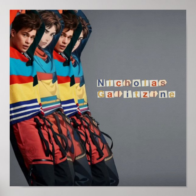 Poster Nicholas Galitzine (Devant)