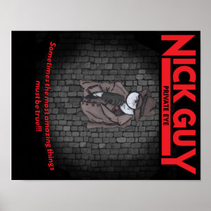 Poster Nick Guy, oeil privé