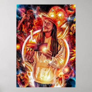 Poster Nick May est en feu
