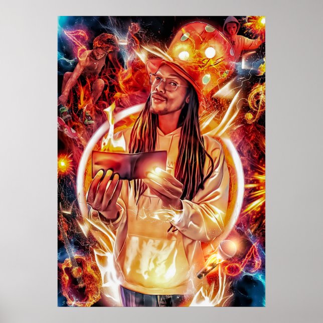 Poster Nick May est en feu (Devant)