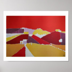Poster nicolas de staël - Agrigente - Abstraction Lyrique