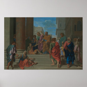Poster Nicolas Poussin - Saints Peter et John