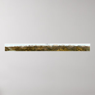 Poster NIESEN Alpes suisses 360° Panorama