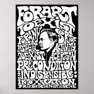 Poster Nietzsche - Art