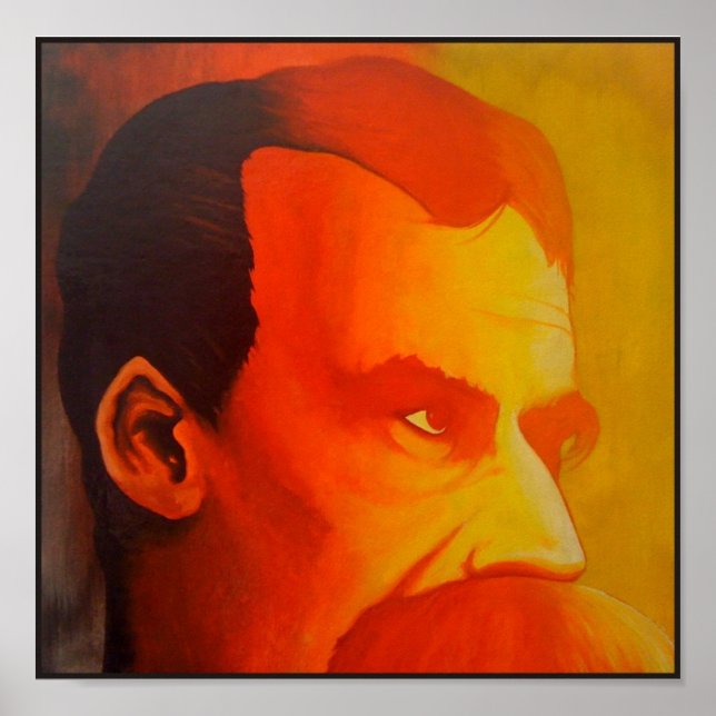 Poster Nietzsche (Ubermensch) (Devant)