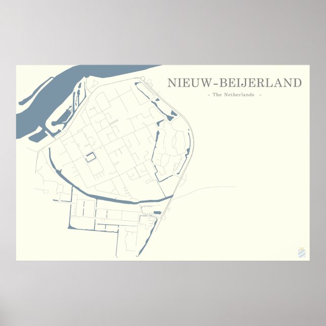 Poster Nieuw-Beijerland (Devant)