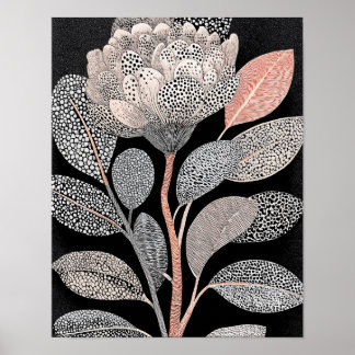 Poster Night Bloom #12 = 4x5 Téléchargement numérique