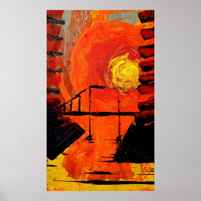 Poster Night Falls (Devant)