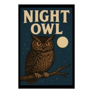 Poster Night Owl