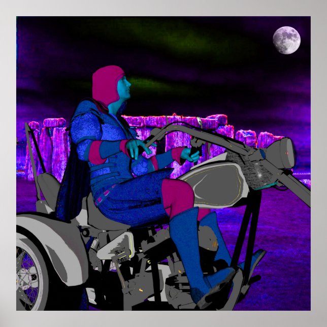 Poster Night Rider (Devant)