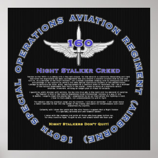 Poster Night Stalkers Credo 1