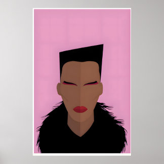 Poster Nightclubbin' Inspired Original Icon Design Print