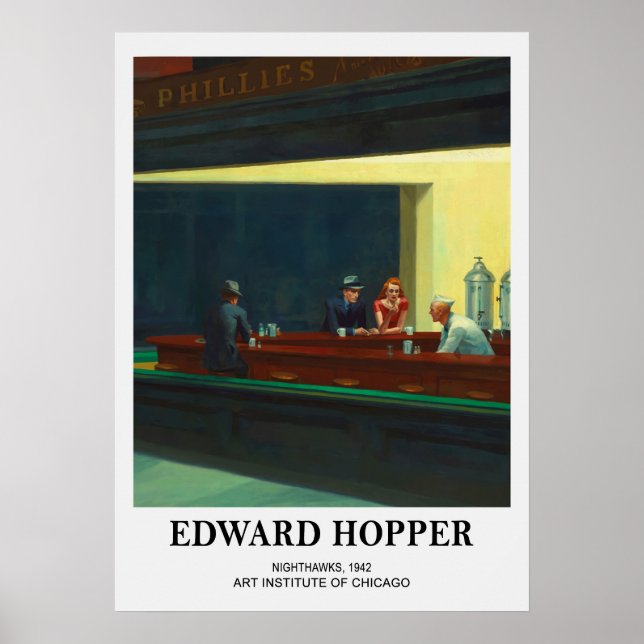 Poster Nighthawks, 1942 (Devant)