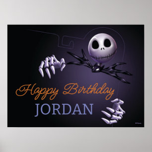 Poster Nightmare avant Noël fête d'anniversaire