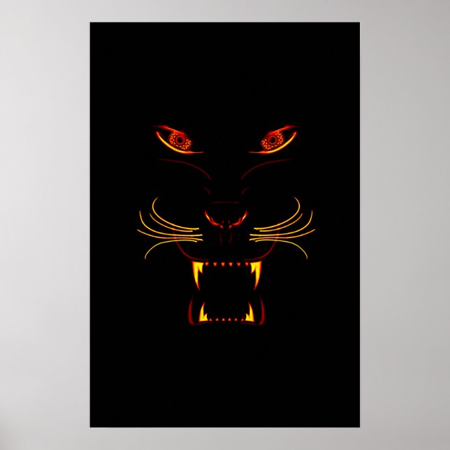 Poster NightMinds - Panther's Heat (Devant)