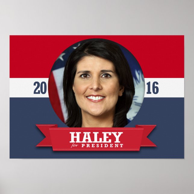 POSTER NIKKI HALEY 2016 (Devant)