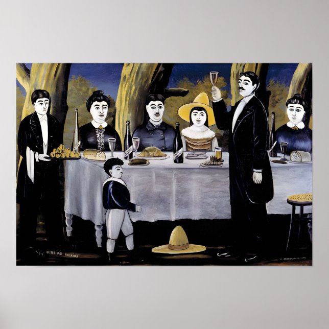 Poster Niko Pirosmani, peintre géorgien (Devant)