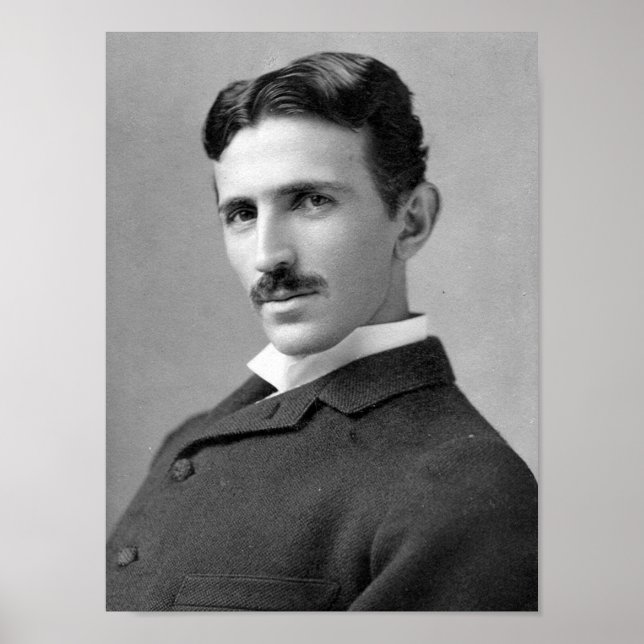 Poster Nikola Tesla (Devant)