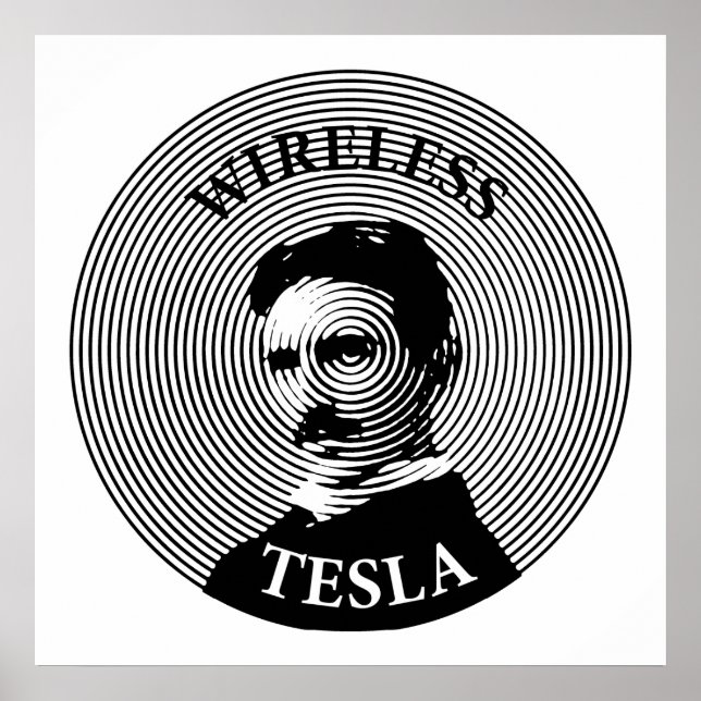 Poster Nikola Tesla (Devant)